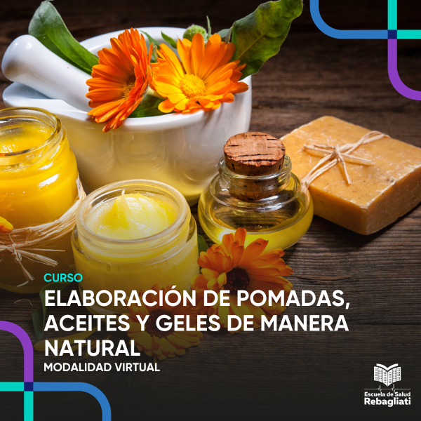 Curso Elaboración de Pomadas, Aceites y Geles